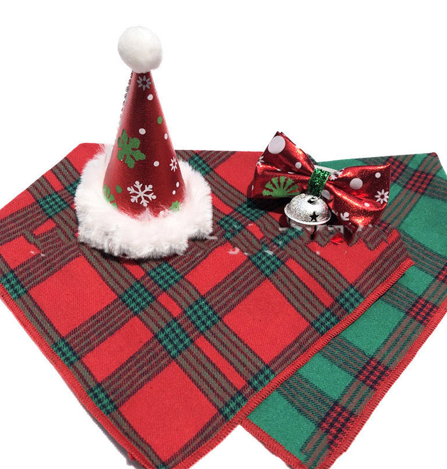 Christmas Products Pet Christmas Hat Set