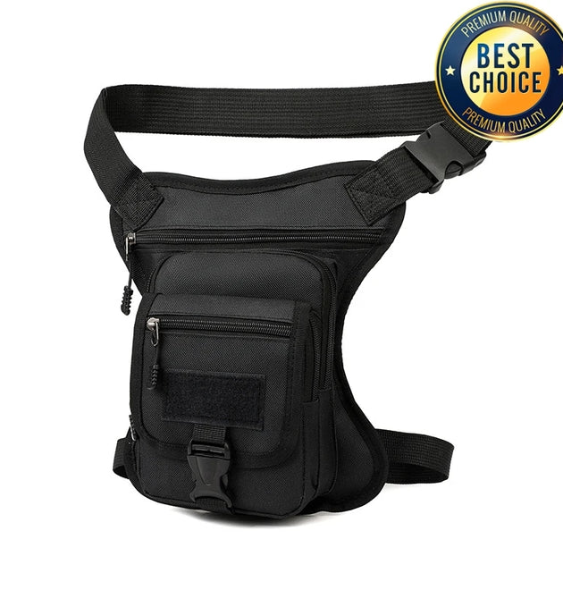 New Motorcycle Drop Leg Bag Camouflage Waterproof Waist Bag Outdoor Multifunctional Travel Hiking Portable Motorcycle Leg Bag