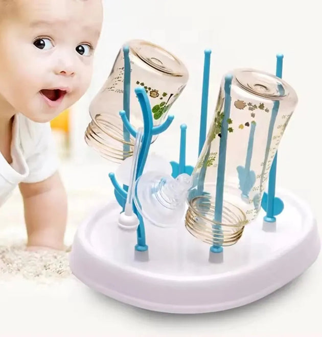 Creative Tree-shaped Baby Bottle Drying Rack Multifunctional Baby Bottle Drain Rack