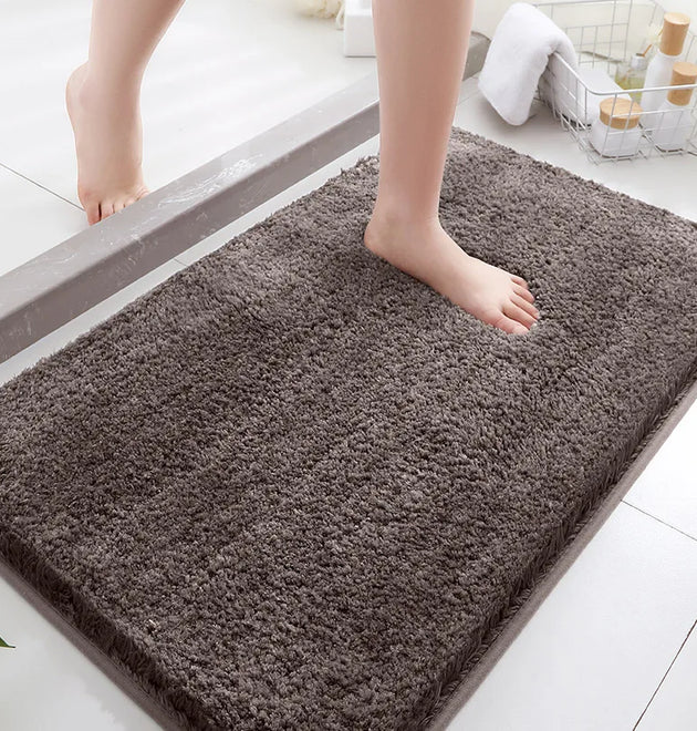 Anti-Slip Soft Comfortable Thick Plush Water Absorption Floor Mat