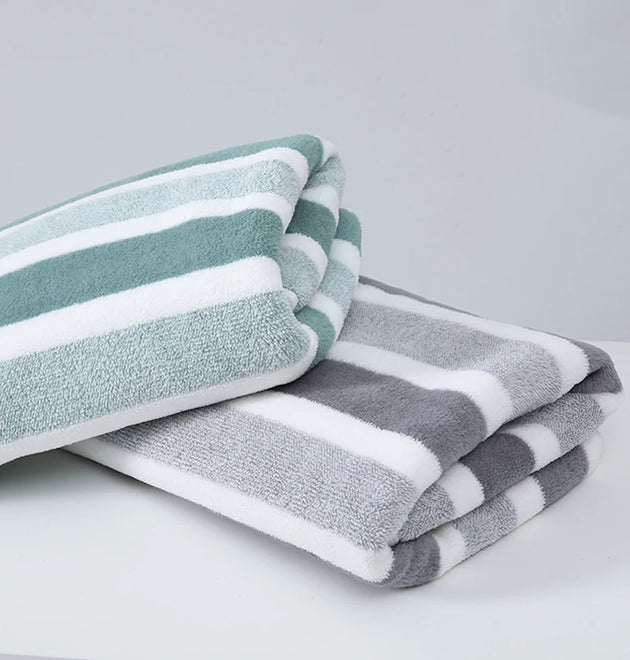 1 Pc Thickened Absorbent Bath Towel Soft Face Towel for Home