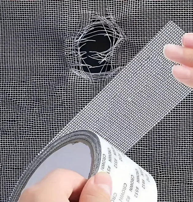 1ps Easy-to-Apply Waterproof Window Screen Repair Tape – Keep Mosquitoes Out with Our Anti-Insect, Self-Adhesive Mesh Patch