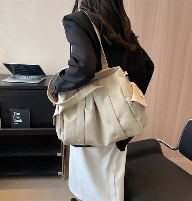 Leather Ladies Large Capacity Shoulder Bag Luxury Designer Purses and Handbag for Women Messenger Bag High Quality Crossbody Bag