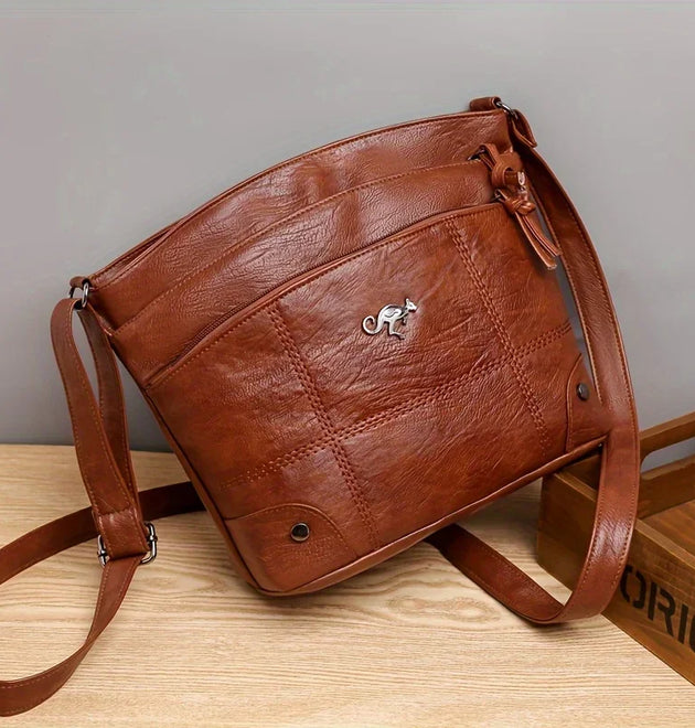 PU Leather Crossbody Multi Pocket Handbag & Purse Bolsos Para Mujer