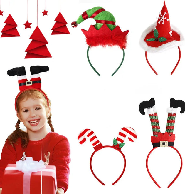 Christmas Decoration Headbands, Elf Hats, Headwear