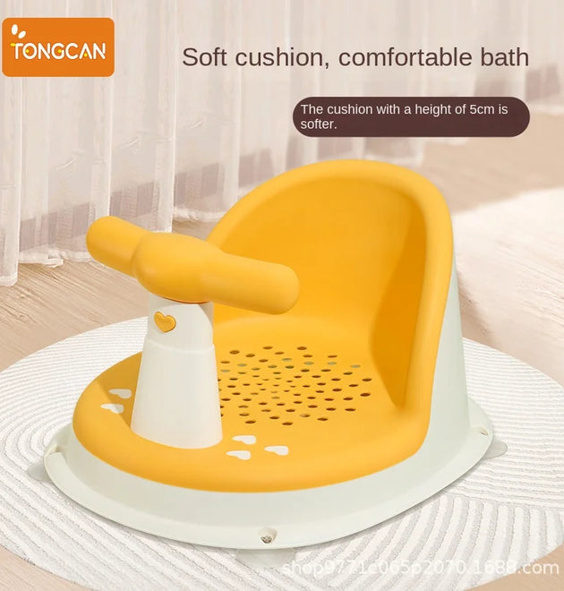 Children's Shower Seat Portable Shower Stand for Newborns and Young Children Children's Growth Accessories