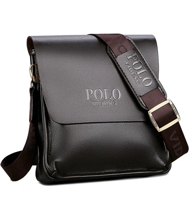 The leisure business single shoulder bag Polo vertical bag man trend inclined shoulder bag