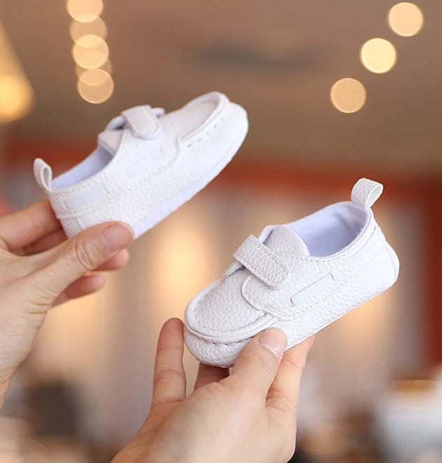 Christening Baptismal Pu Leather Moccasins Infant Boys Girls Shoes